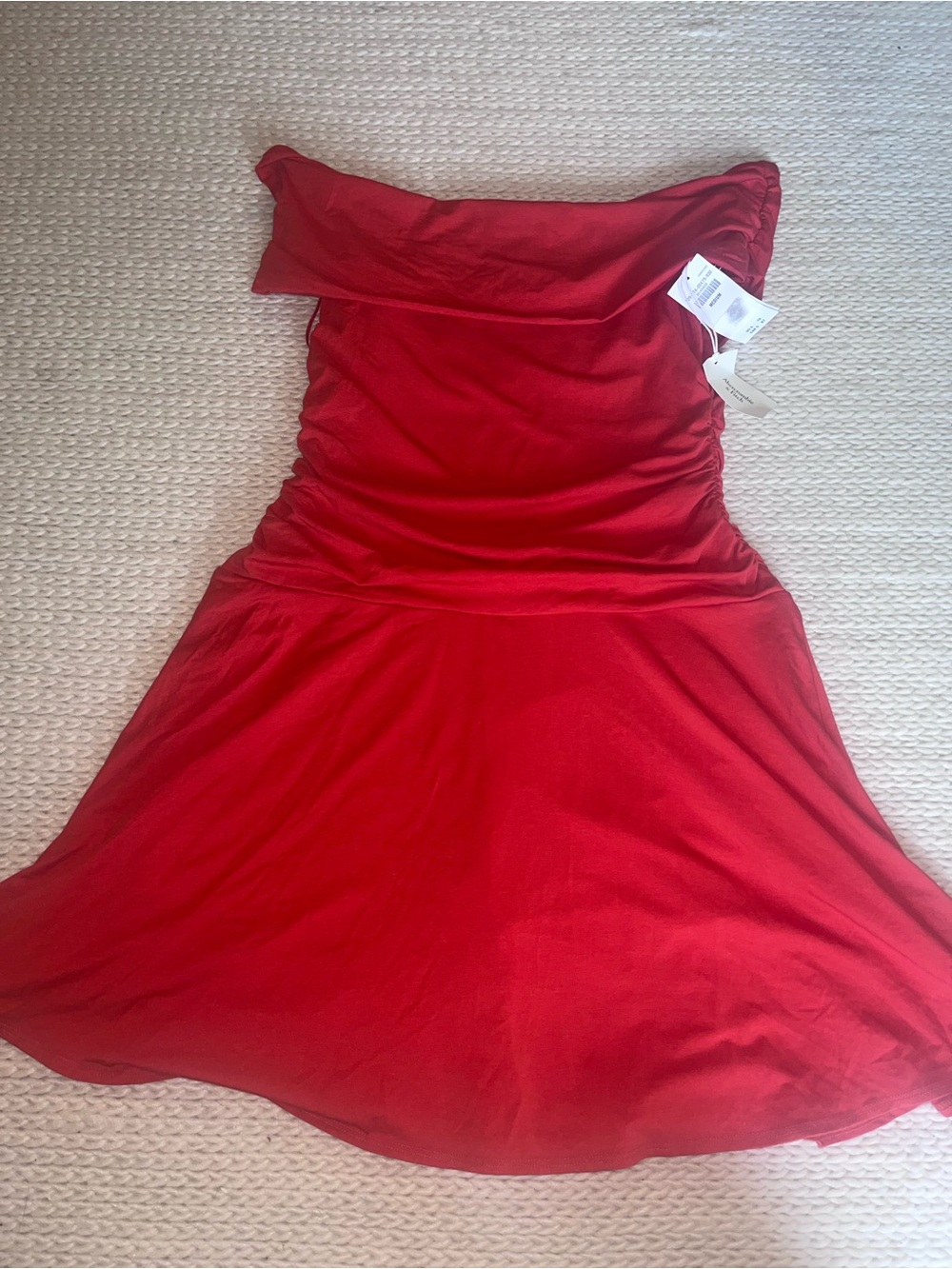 NWT Abercrombie and Fitch Red Skort dress